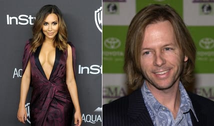 Naya Rivera and David Spade