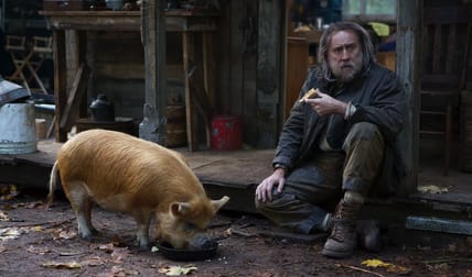 nicolas cage in PIG trailer
