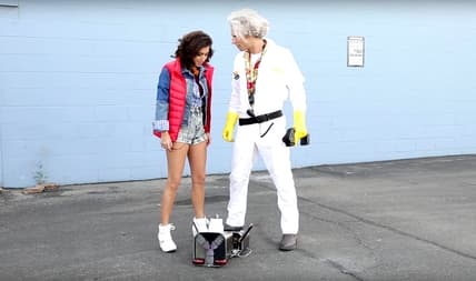 back to the future parody
