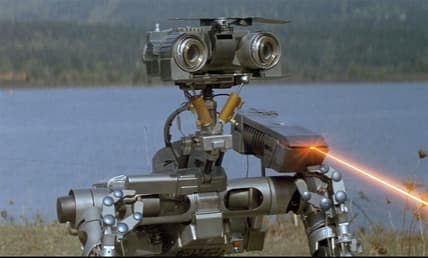 Number 5 from 'Short Circuit.' (Screengrab)