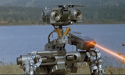 Number 5 from 'Short Circuit.' (Screengrab)