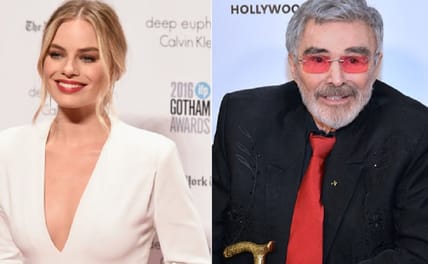 margot-robbie-burt-reynolds-getty
