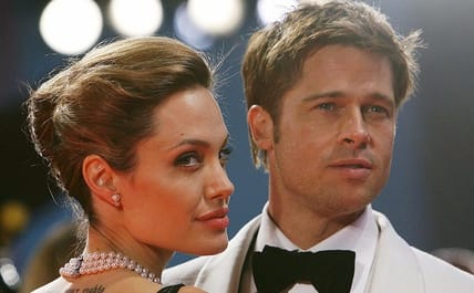 Angelina Jolie and Brad Pitt