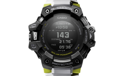 New G-Shock Move featuring the line's first heart sensor.