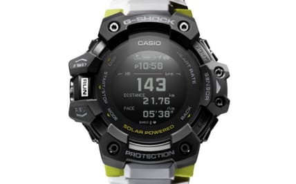 New G-Shock Move featuring the line's first heart sensor.