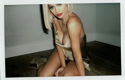 Kylie Jenner Polaroid style
