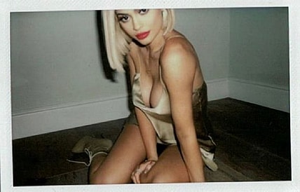 Kylie Jenner Polaroid style