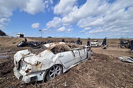 2011 tsunami clean-up getty