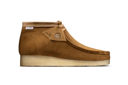 Clarks Originals x Carhartt WIP Wallabee Brown Combi Side Final