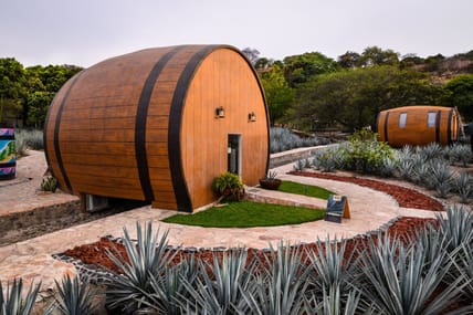 Matices de Barricas tequila barrel hotel mexico