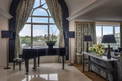 Presidential Suite - Conrad Baby Grand Piano 2