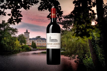 Chateau Lagrange wine