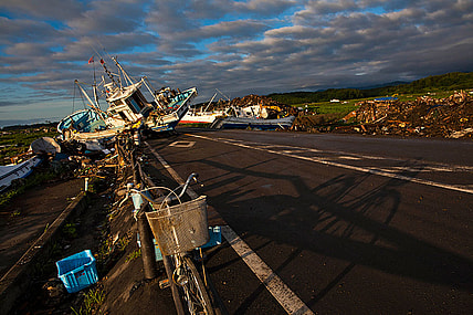 Tsunami aftermath 2011 AP