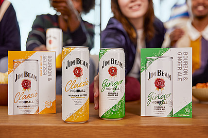 Jim Beam Packaging Closeup