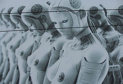 Sexy robots stock image Flickr free usage