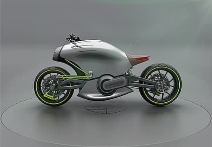 Porsche 618 concept bike