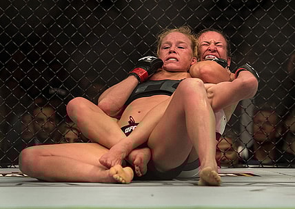 Holly Holm Miesha Tate UFC 196 Getty