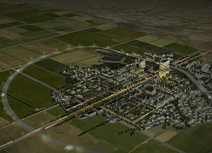 A rendering of the CITE City Lab