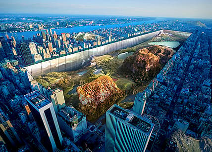 New York Horizon would wall in an unearthed Central Park