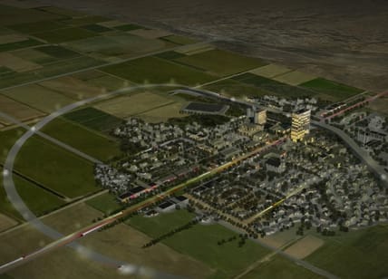 A rendering of the CITE City Lab