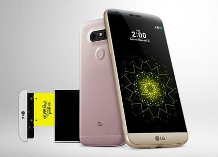 The G5 can quickly switch its battery and other modules