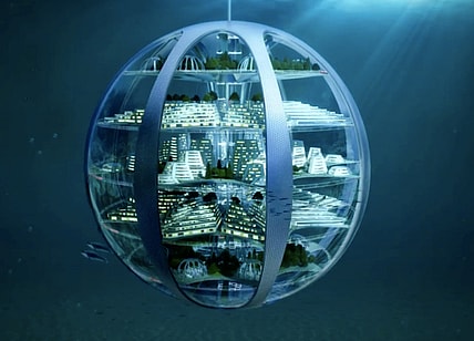 The SmartThings Future Living Report predicts undersea spherical dwellings