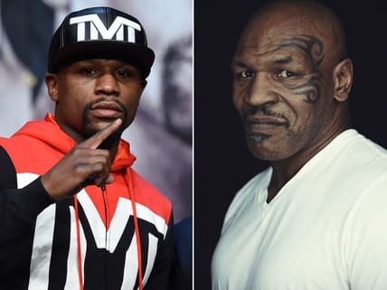 tyson mayweather getty