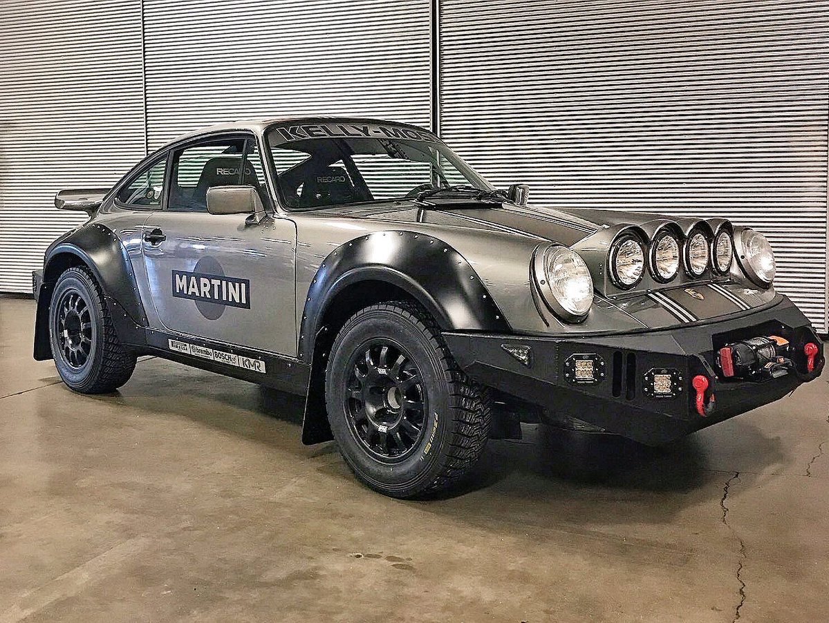 Kelly Moss Porsche 911 964 Safari2 Rally Car