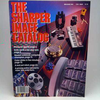 Sharper Image Catalog