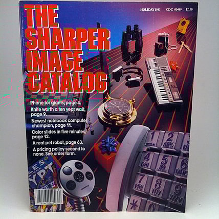 Sharper Image Catalog