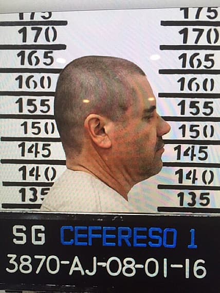 El Chapo mug AP