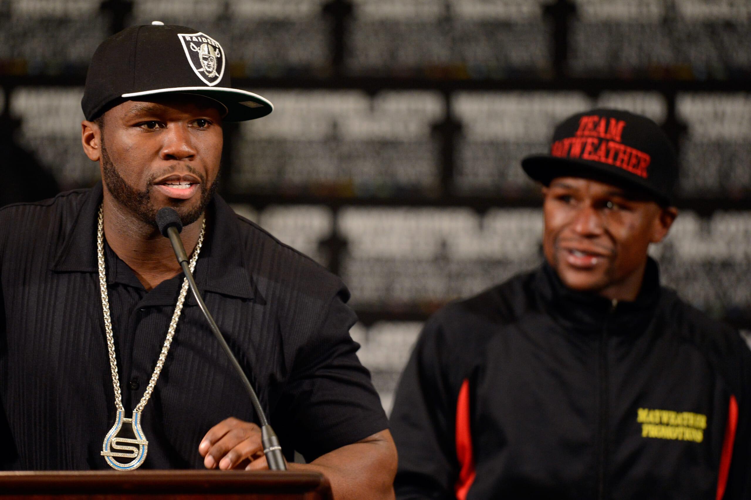 50 cent mayweather