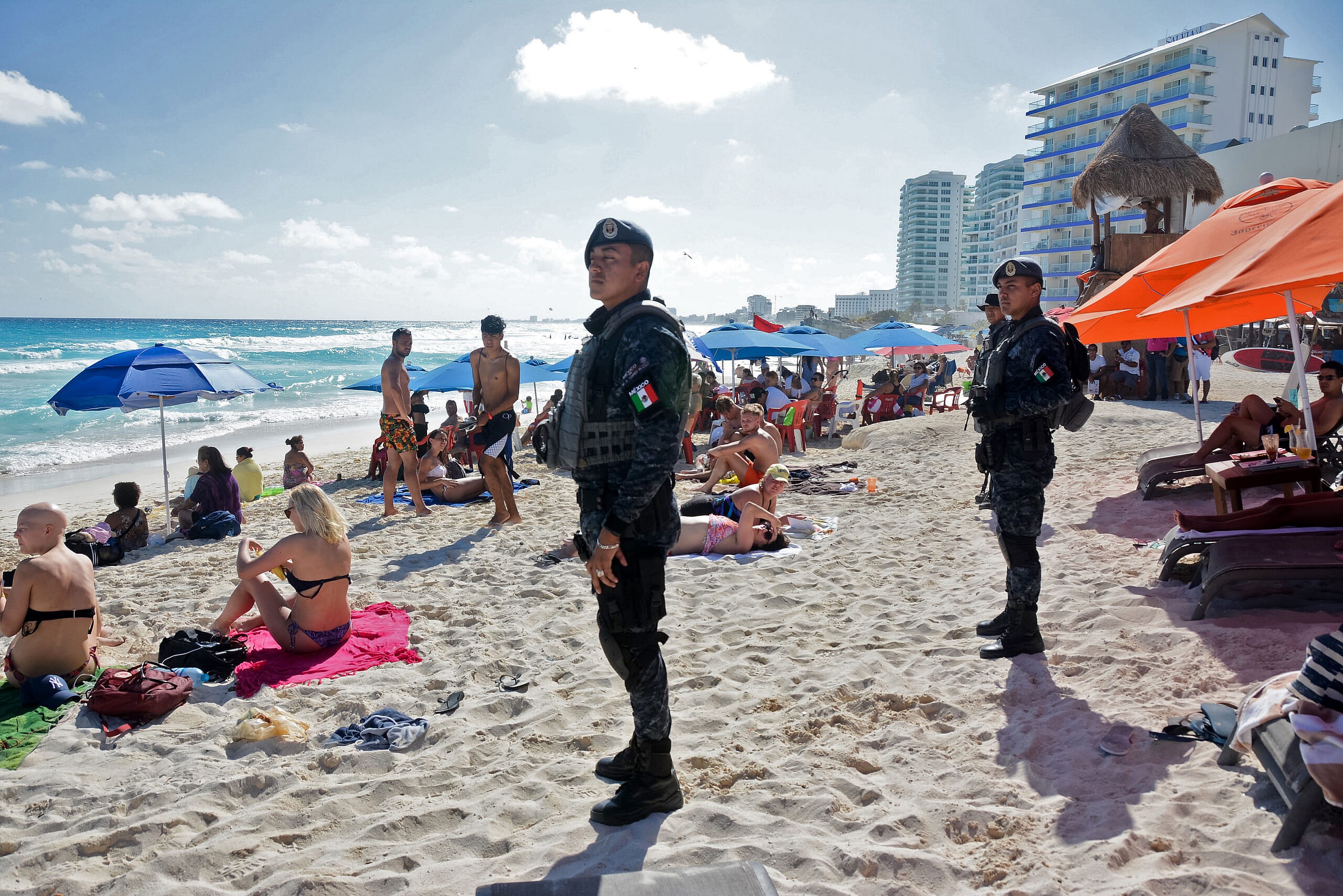 Mexican Police Cancun