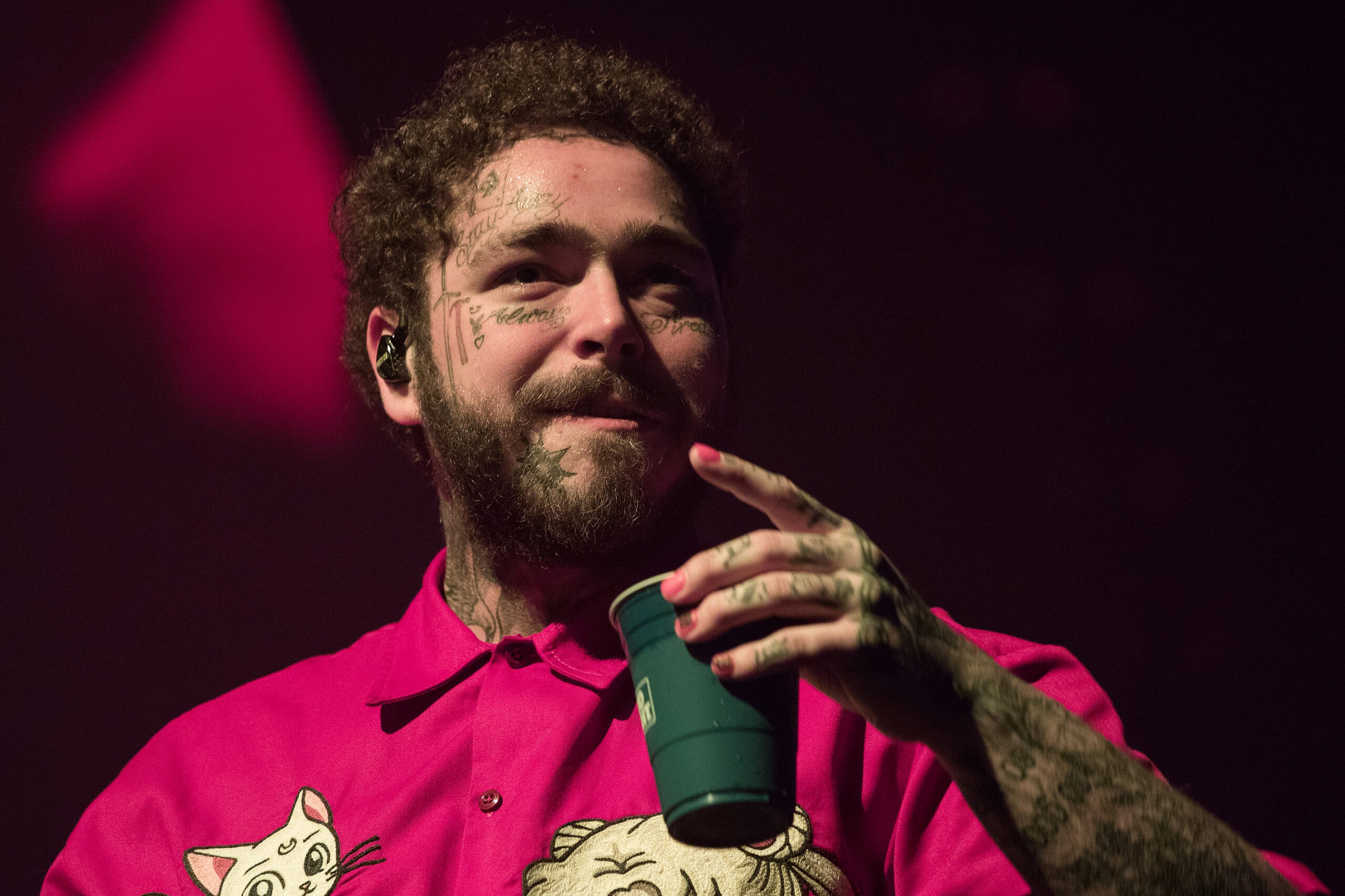 Post Malone Beer Pong