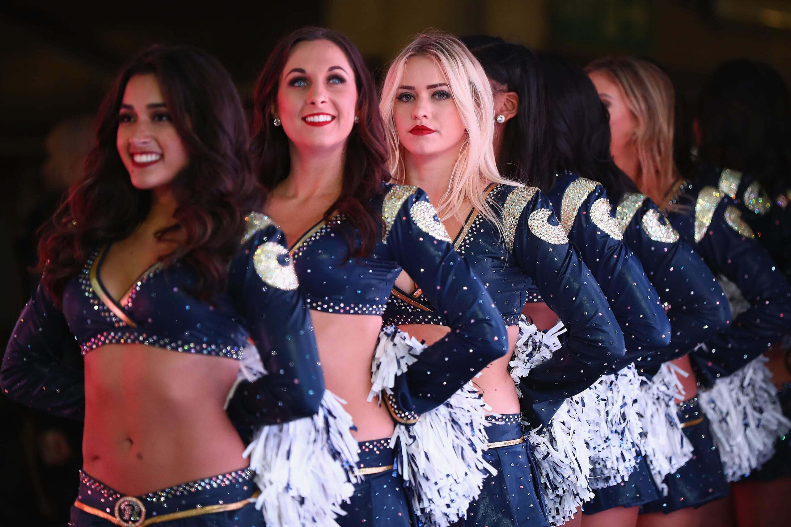 rams cheerleaders