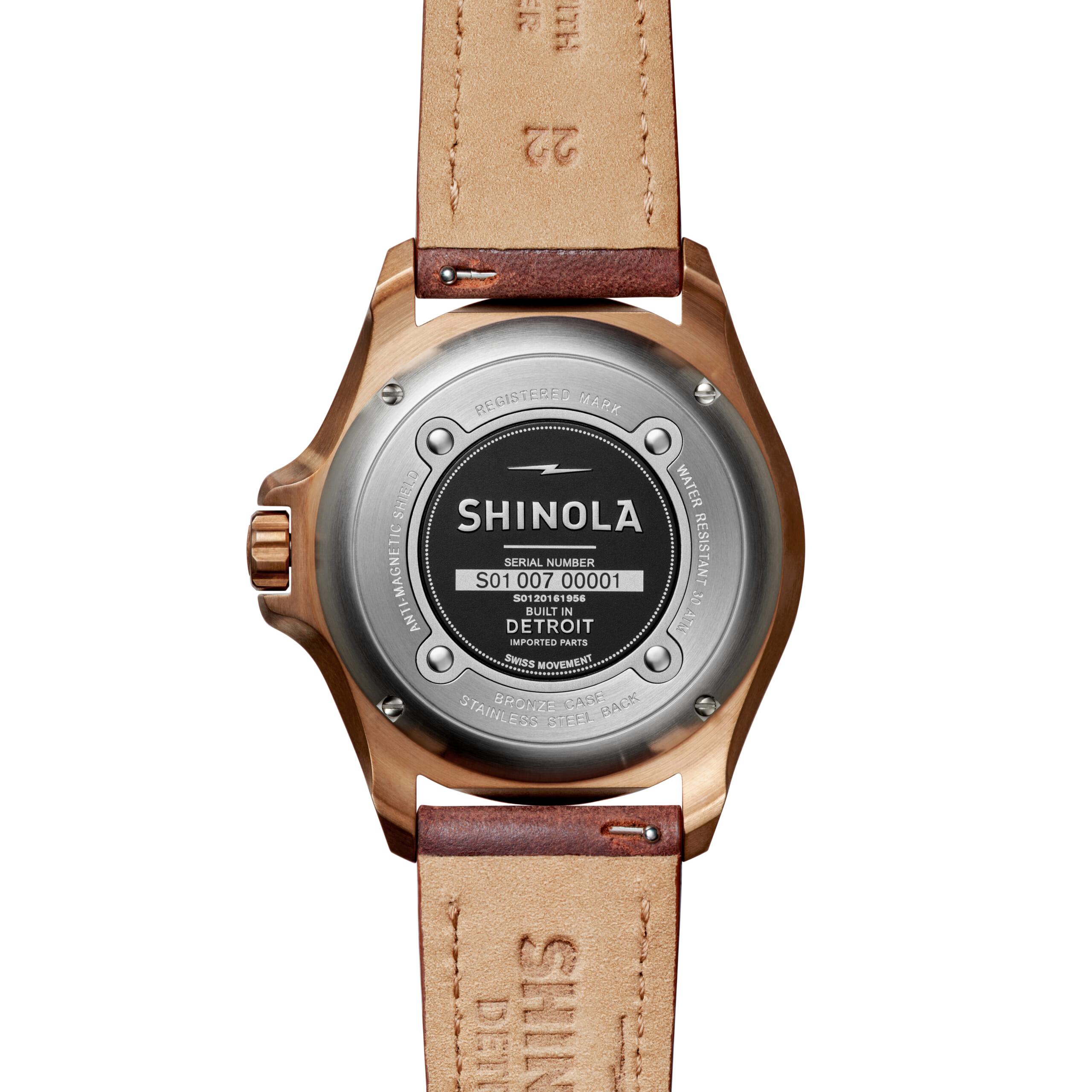 shinola bronze monster back