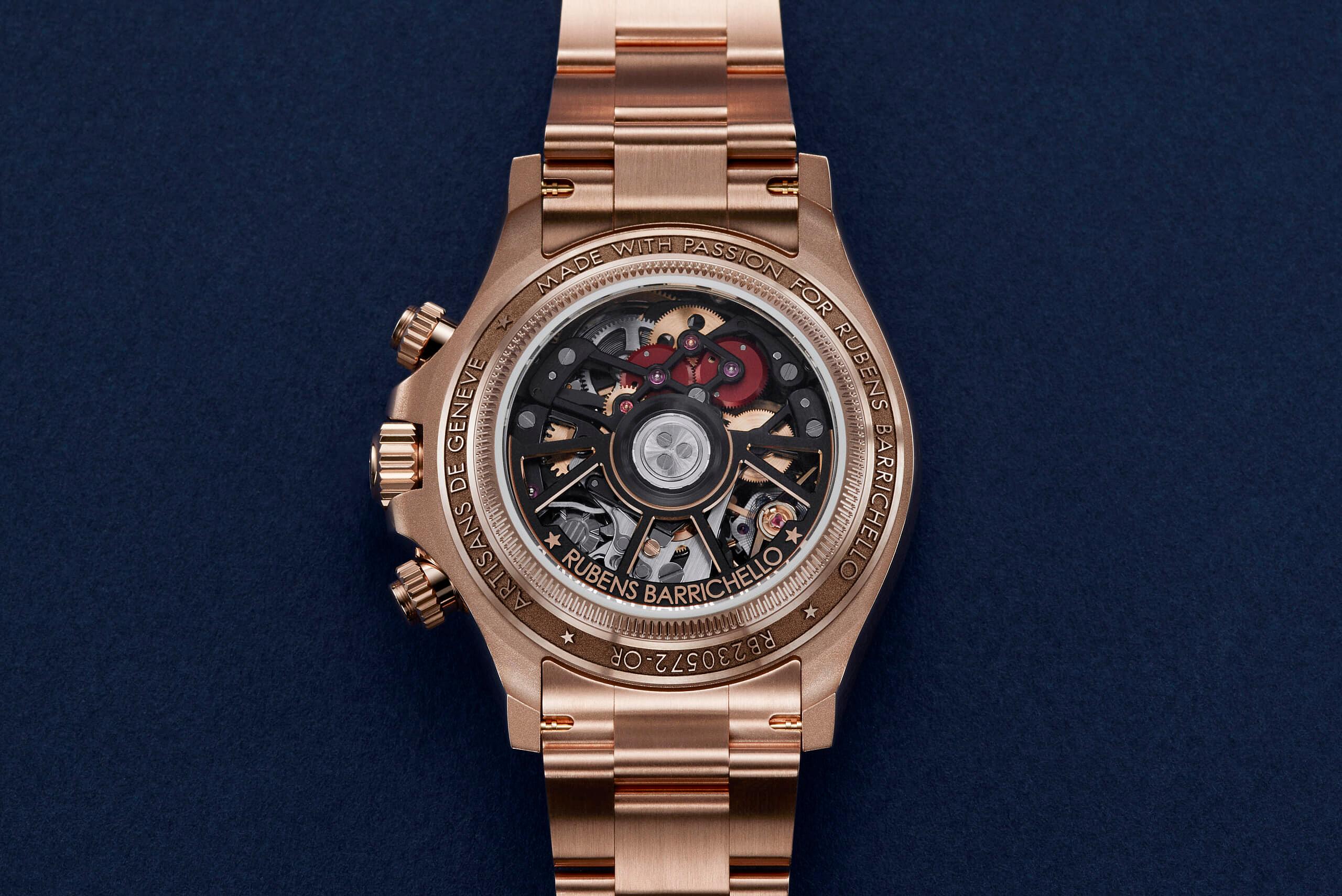 BARRICHELLO_OR_PHOTO_13 Custom Rolex Daytona