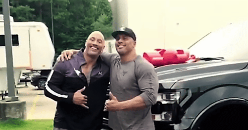 The Rock Pickup Promo
