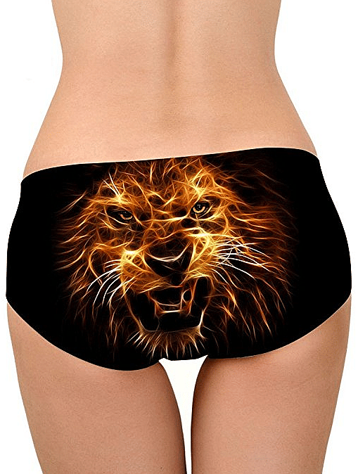 Lion Print Panties [Amazon]
