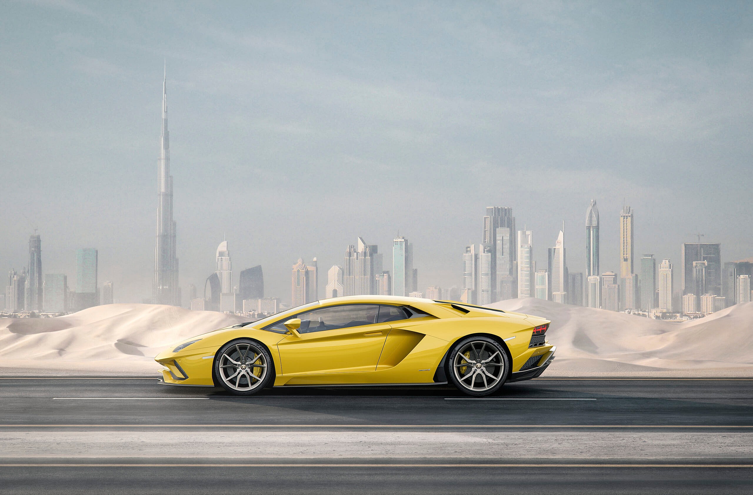 Aventador side