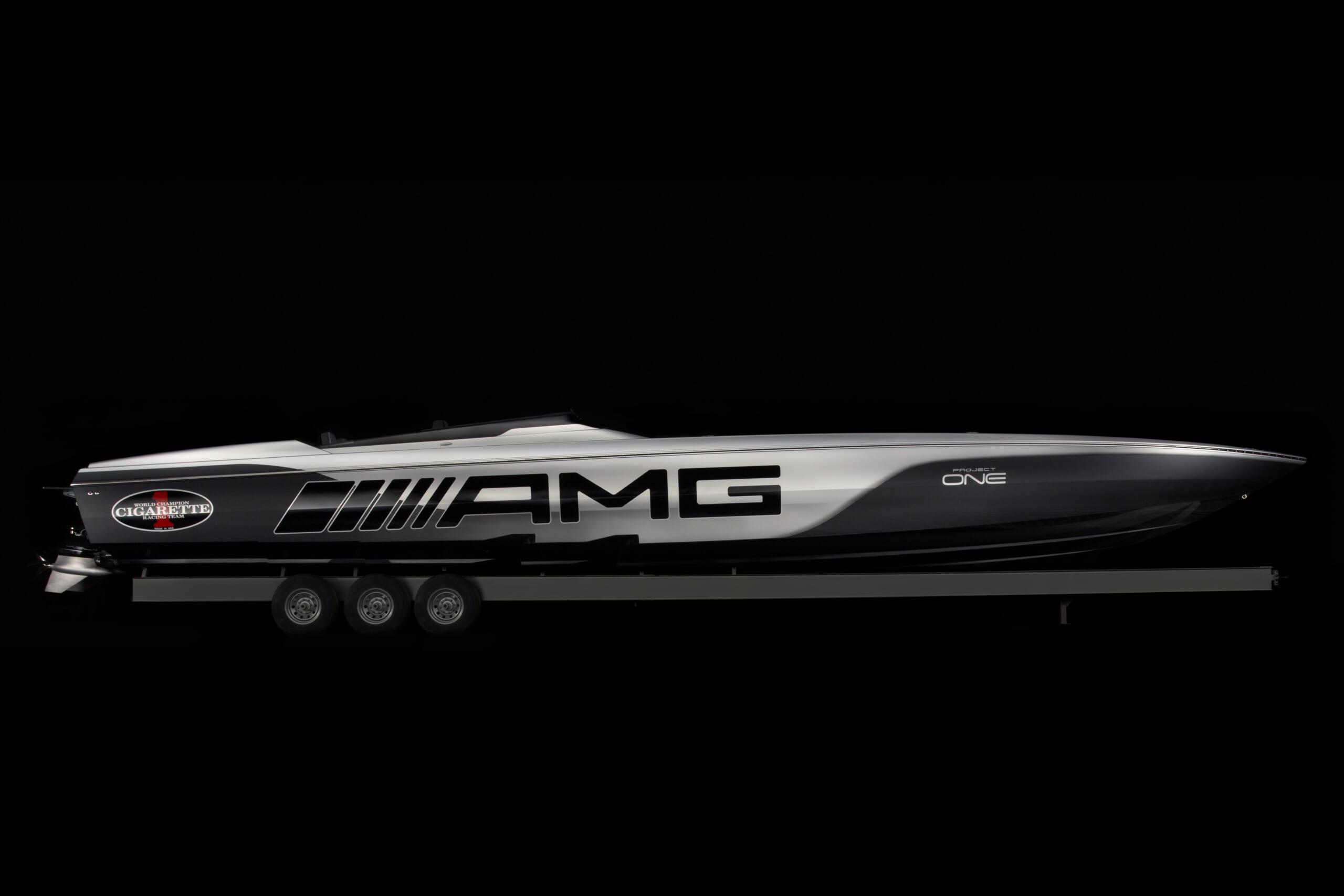 This 3,100-HP Racing Boat Was Inspired by the Mercedes-AMG Project One  Hypercar