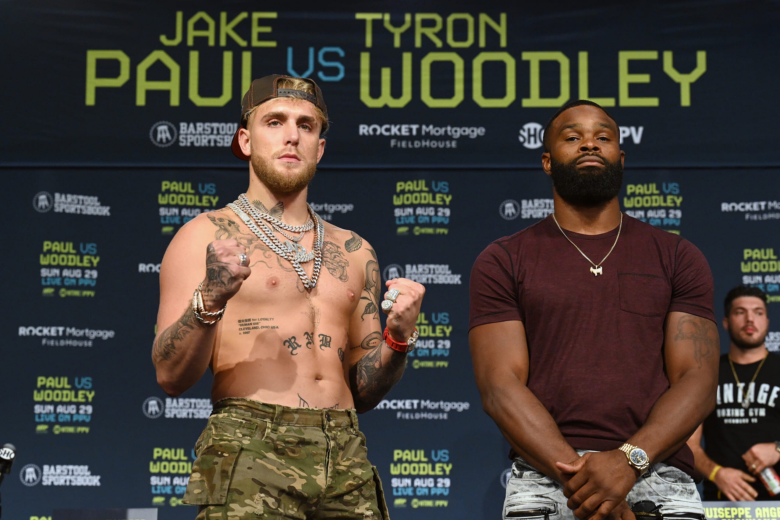 Jake Paul Tyron Woodley