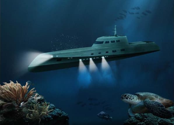 Oliver's Travels Lovers Deep submarine.jpg Charter a sub and join the