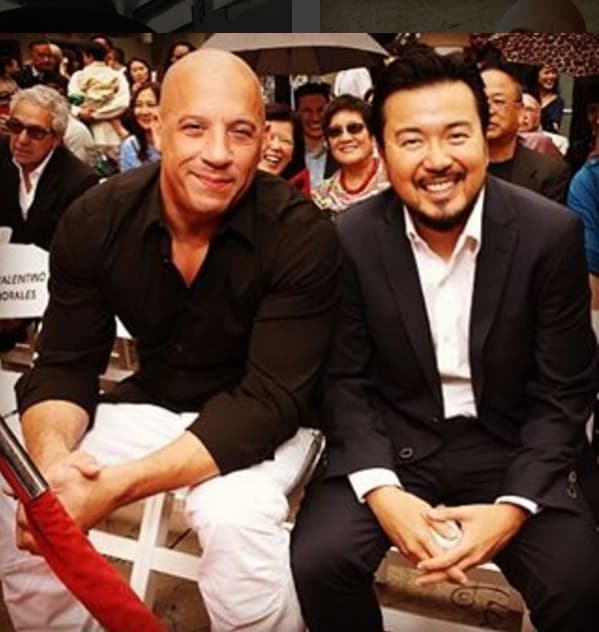 Vin Diesel and Justin Lin