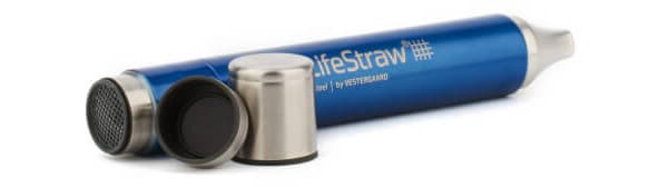 It uses replaceable activated carbon capsules