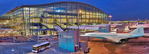 Parked at Heathrow International.