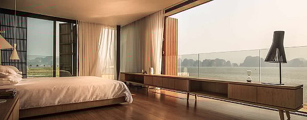 Caye Sereno Vietnam Luxury Villas - 7.jpg A superb bedroom view (Photo: Marcio Kogan by dbox)