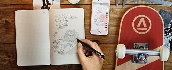 Moleskine Smart Writing Set - body.jpg Also pair audio recordings with your ideas