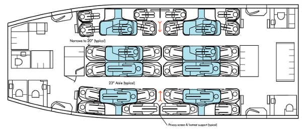 Formation Design's B777 lie-flat seating concept.jpg Strategic stacking makes for efficient luxury