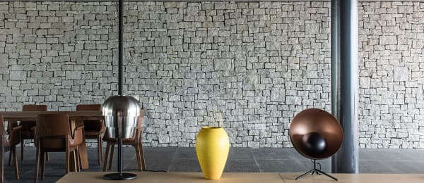 Sustainable and smooth meets funky shapes and textures (Photo: Marcio Kogan by dbox)